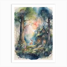 Fairytale House Art Print