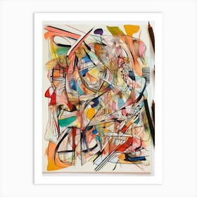 Abstract Painting 902 Art Print