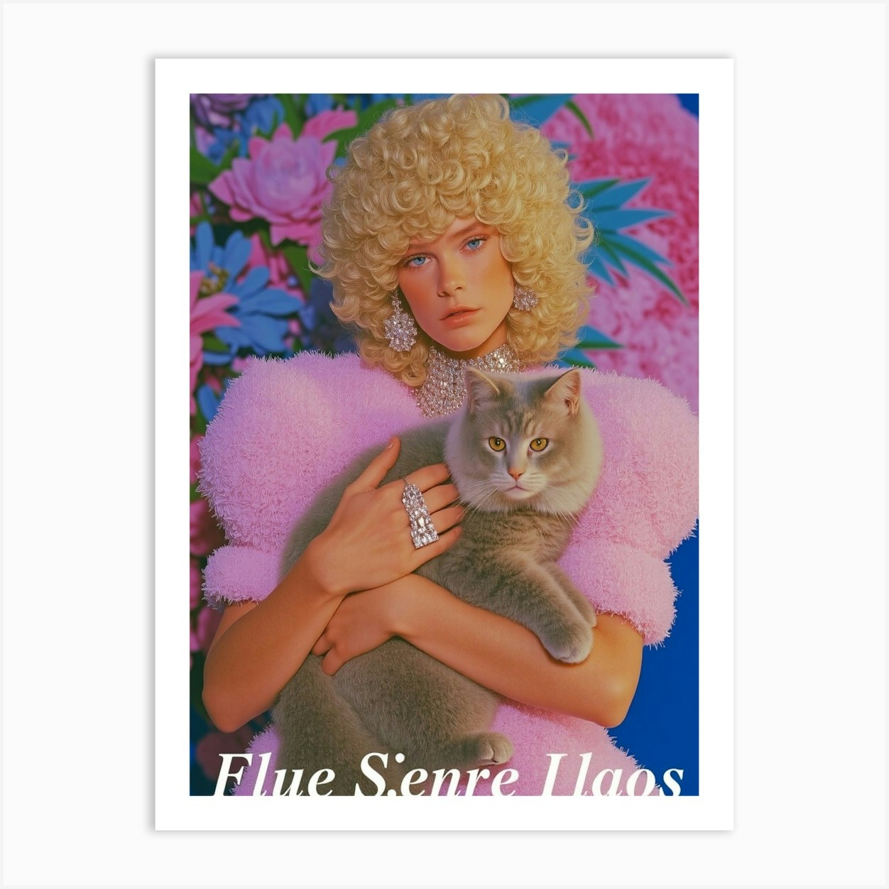 Fashionista 1 Art Print by Silverapple's Shop