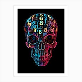 Numbered Nightmare Art Print