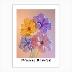 Dreamy Inflatable Flowers Poster Cosmos 2 Art Print