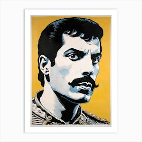 Freddie Mercury Art Print