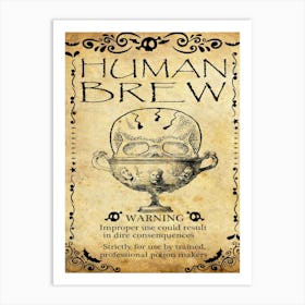 Human Brew Art Print