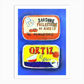 Sardine Pulsettini Art Print