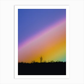 Color Burst Art Print