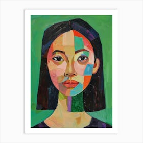 Portrait Of A Woman 592 Art Print