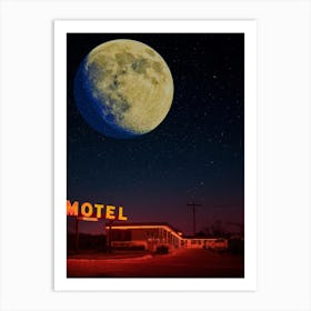 Motel Art Print