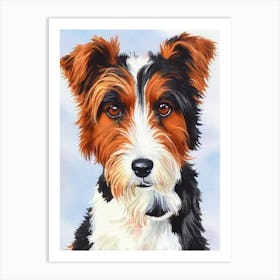 Fox Terrier (Smooth) Watercolour Dog Art Print