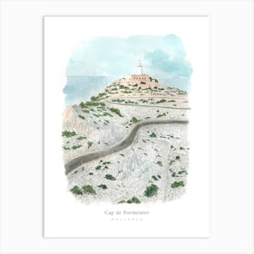 Mallorca Cap De Formentor Art Print