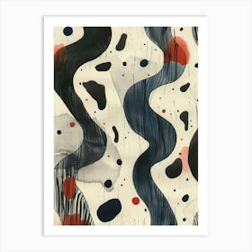 Waves And Ripples Art Print