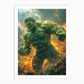 Hulk 08 Art Print