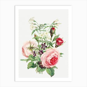 Vintage Roses Art Print