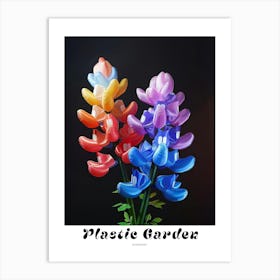 Bright Inflatable Flowers Poster Bluebonnet 4 Art Print