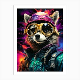 Rocket Raccoon 2 Art Print