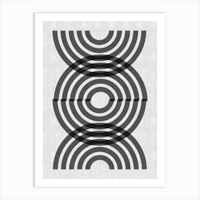 Lines in harmony 8 Art Print