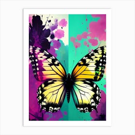 Butterfly Painting 203 Art Print