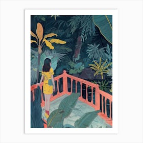 In The Garden Lan Su Chinese Garden Usa 3 Art Print