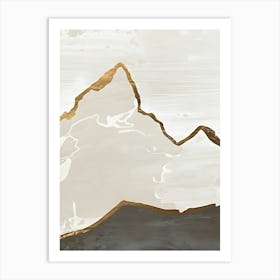 Mountain Canvas Print Art Print