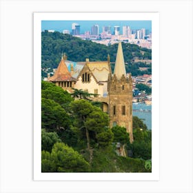 Castle Of Barcelona 20190824 4pub Art Print