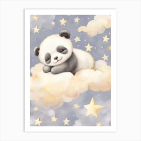 Sleeping Baby Panda 2 Art Print