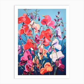 Sweet Pea My Love 1 Art Print