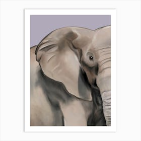 Elephant Art Print