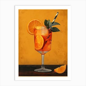 Aperol Spritz Art Print 128 Art Print