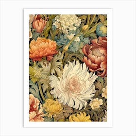 Floral Pattern 9 Art Print