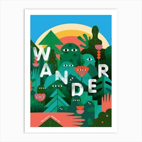Wander Art Print