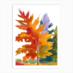 Autumn Leaves 7 Art Print