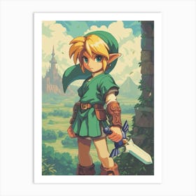 Legend Of Zelda. Breath Of The Wild 3 Art Print