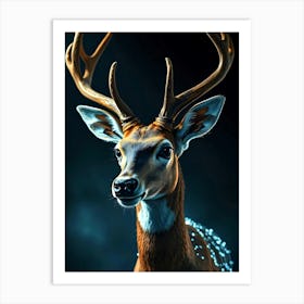 Wild Animal Creative Portrait 95 Art Print