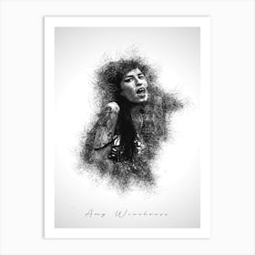 Amy Winehouse Art Print