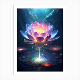 Lotus Flower 13 Art Print