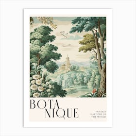 Botanique Fantasy Gardens Of The World 71 Art Print