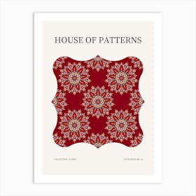 Floral Pattern Poster 12 Art Print