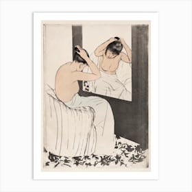 The Coiffure (1890–1891), Mary Cassatt Art Print