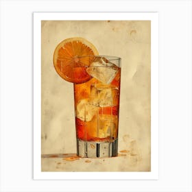 Iced Tea 17 Art Print