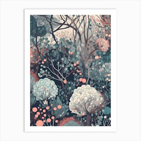 Flora And Fauna 1 Art Print