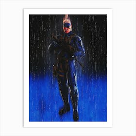 Solid Snake Old Snake Art Print