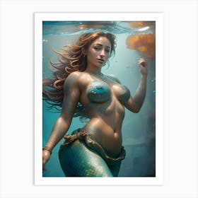 Mermaid Art Print