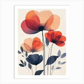 Poppies 4 Art Print