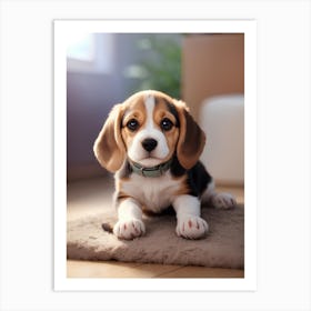 Beagle Puppy 2 Art Print