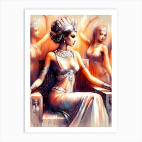 Cleopatra Portrait Artwork 134 Art Print