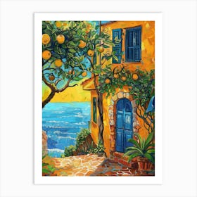 House By The Sea 4 Art Print