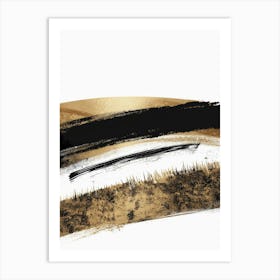 Abstract Brushstrokes 17 Art Print