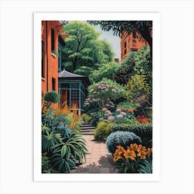 Postman S Park London Parks Garden 1 Painting Art Print