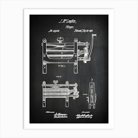 Clothes Wringer Laundry Decor Washing Wringer Laundry Decor Laundry Wall Art Home Decor Patent Print Laundry Room Patent Hb5181 Art Print