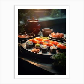 Sushi And Sashimi 1 Art Print