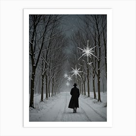 Gothic Winter Art Print